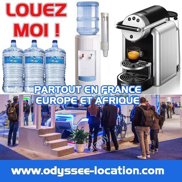 Location fontaine a eau entreprise et Salon Salons CE Paris et Loisir Expo