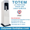 FONTAINE A EAU TOTEM POUR LIEUX PUBLIC