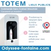 FONTAINE A EAU TOTEM POUR LIEUX PUBLIC