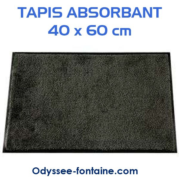 TAPIS ABSORBANT POUR FONTAINE A EAU