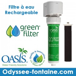 OASIS GREEN FILTER FILTRE A EAU RECHARGEABLE