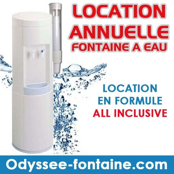 Location de Fontaine à bonbonne d'eau de courte durée PERIODE DE