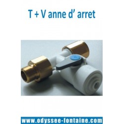 VANNE D ARRET 3/8 pour fontaine
