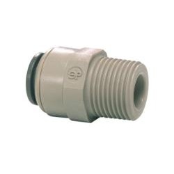Raccord droit filetage male 8 mm