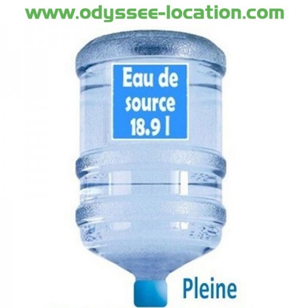 Bonbonne d'eau 18,9L pour Fontaine d'eau MIZU – Mon Nouveau Bureau