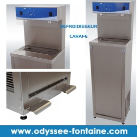 FONTAINE À EAU RÉFRIGÉRÉE – RA5 INOX UP – CP BERTHIER – Matériel pour les  professionnels de la restauration.