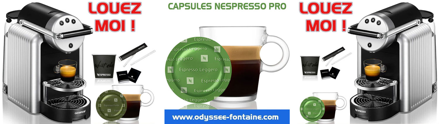 location nespresso stand salon traiteur evenement