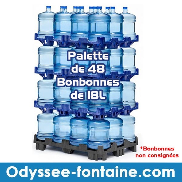 Bonbonne eau pour fontaine a eau